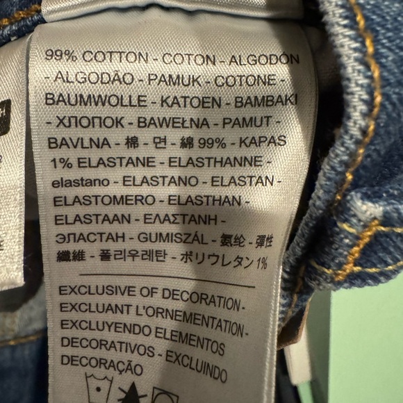 Levi’s 501 Cut Off Denim Jeans Button Fly Shorts Women’s size 29 - Picture 11 of 11